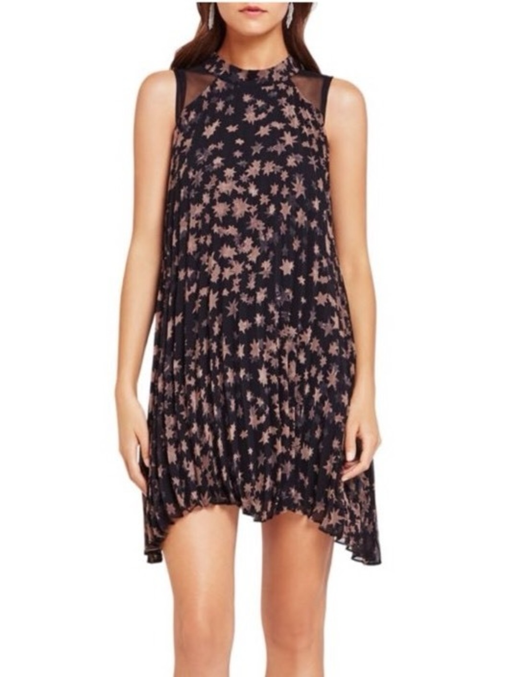 BCBG Pleated Star Dress XS